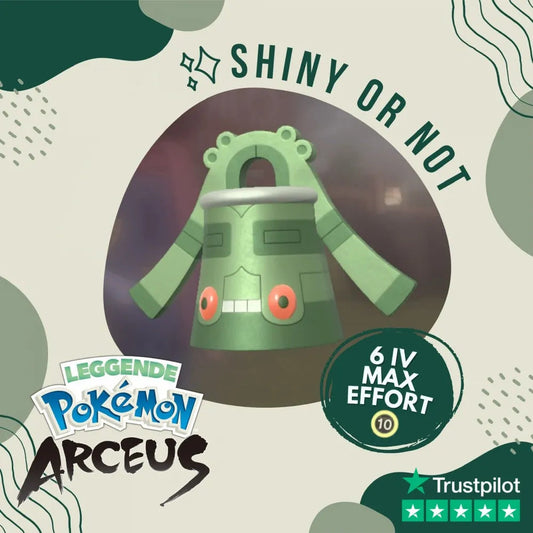 Bronzong Shiny ✨ Legends Pokémon Arceus 6 Iv Max Effort Custom Ot Level Gender