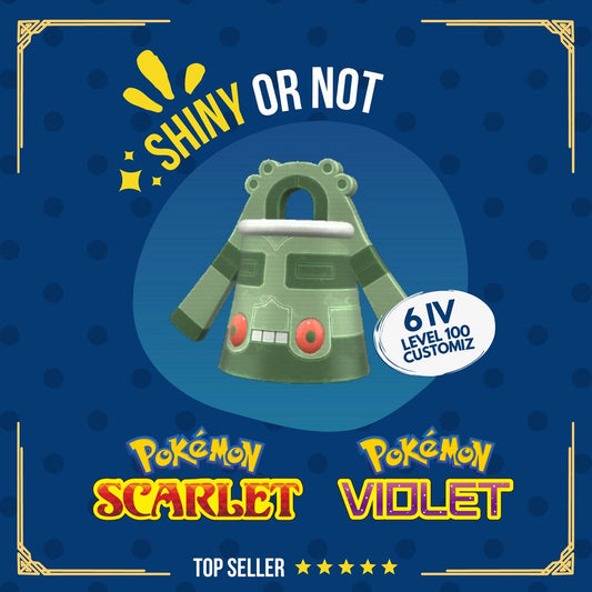 Bronzong Shiny or Non ✨ 6 IV Competitive Customizable Pokémon Scarlet Violet by Shiny Living Dex | Shiny Living Dex