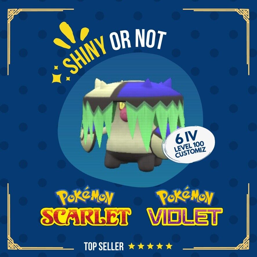 Brute Bonnet Amoonguss Paradox Shiny or Non ✨ Competitive Pokémon Scarlet Violet by Shiny Living Dex | Shiny Living Dex