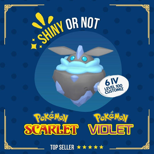 Carbink Shiny or Non ✨ 6 IV Competitive Customizable Pokémon Scarlet Violet by Shiny Living Dex | Shiny Living Dex