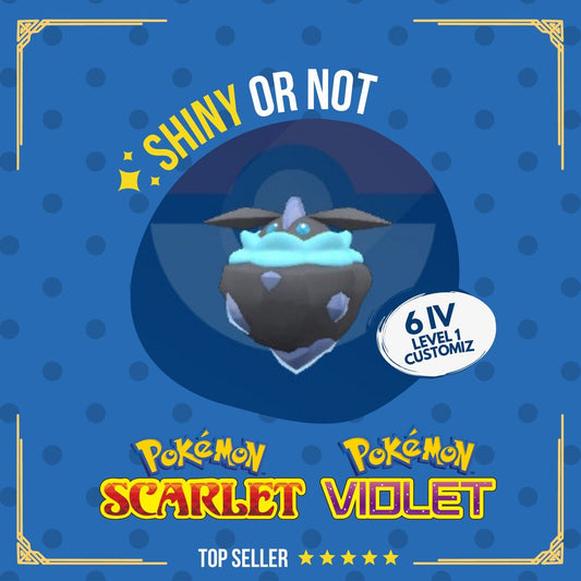 Carbink Shiny or Non ✨ 6 IV Customizable Nature Level OT Pokémon Scarlet Violet by Shiny Living Dex | Shiny Living Dex