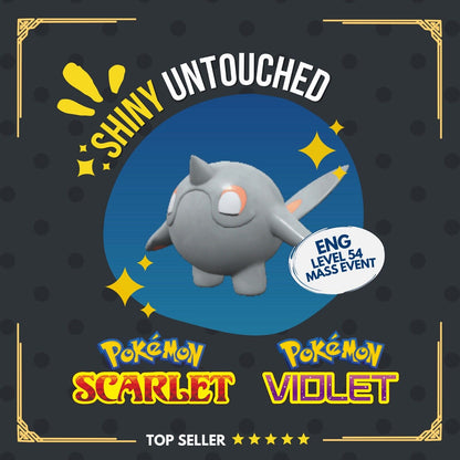 Cetoddle Shiny Event Mass Outbreaks December Untouched Pokémon Scarlet Violet
