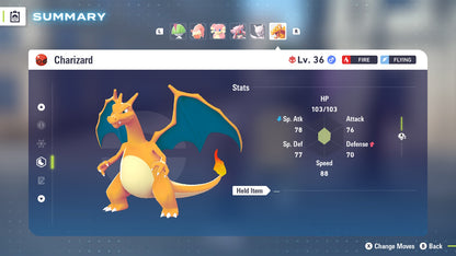 Charizard Alpha Event B1G0006 December Untouched IV Pokémon Legends Z-A ZA Z A