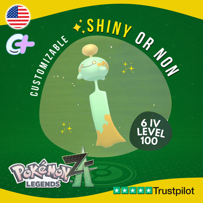 Chimecho Shiny or Non ✨6 IV Pokémon Legends Z-A Competitive Customizable ZA Z A