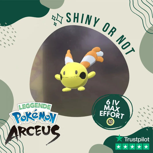 Chingling Shiny ✨ Legends Pokémon Arceus 6 Iv Max Effort Custom Ot Level Gender