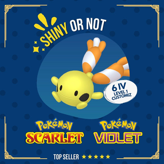 Chingling Shiny o Non ✨ 6 IV Customizable Nature Level OT Pokémon Scarlet Violet by Shiny Living Dex | Shiny Living Dex