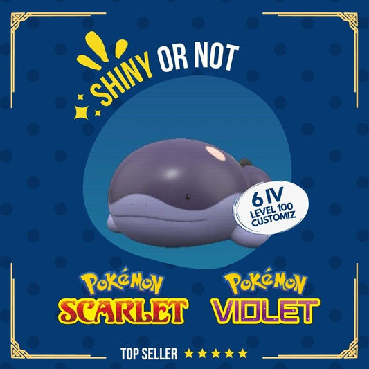 Clodsire Shiny or Non ✨ 6 IV Competitive Customizable Pokémon Scarlet Violet by Shiny Living Dex | Shiny Living Dex