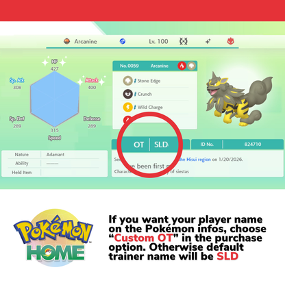 Complete Pokémon ALPHA Bundle HOME Shiny Living Dex Legends ZA Arceus Pokedex IV Legal Legit Compatible with all Nintendo Switch games