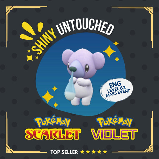 Cubchoo Shiny Mass Outbreak August 25 Event Untouched IV Pokémon Scarlet Violet