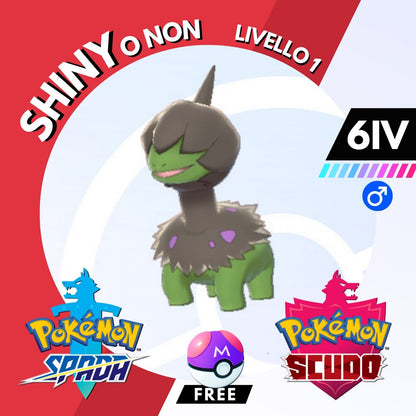 Deino Shiny o Non 6 IV e Master Ball Legit Pokemon Spada Scudo Sword Shield