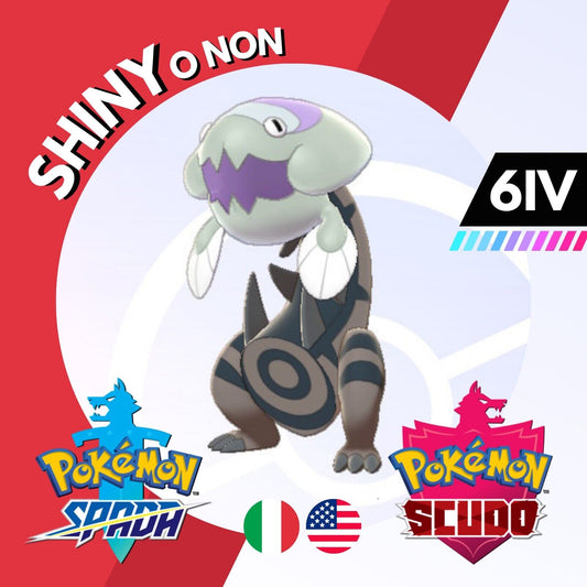 Dracovish Shiny o Non 6 IV Competitivo Legit Pokemon Spada Scudo Sword Shield