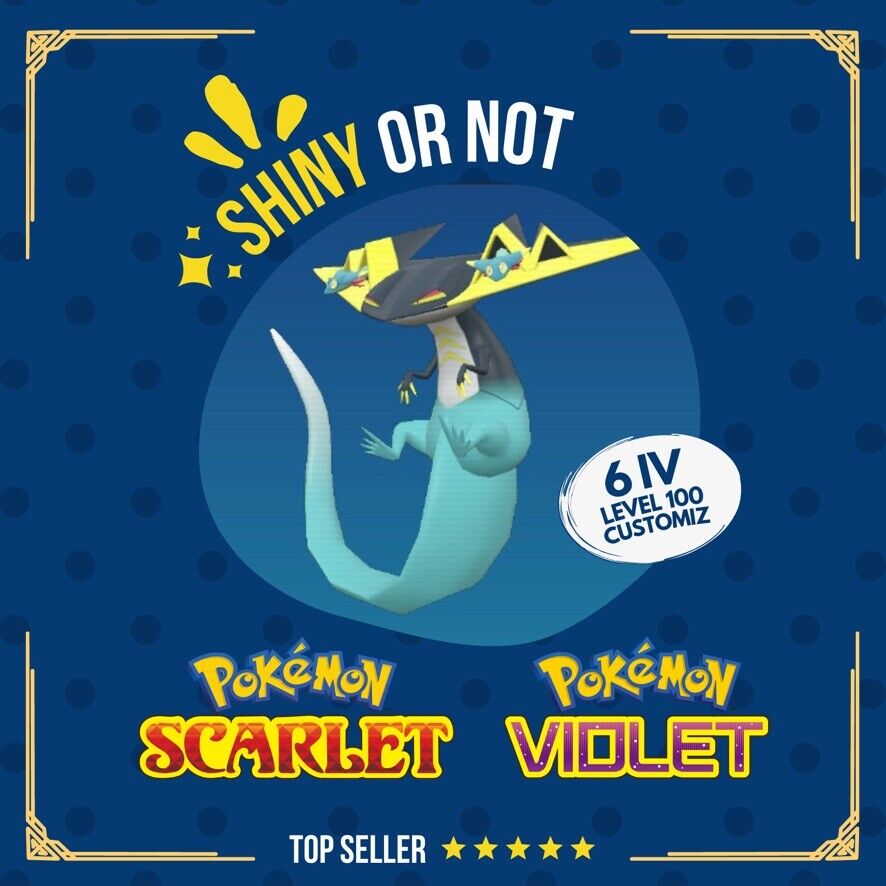 Dragapult Shiny or Non ✨ 6 IV Competitive Customizable Pokémon Scarlet Violet by Shiny Living Dex | Shiny Living Dex