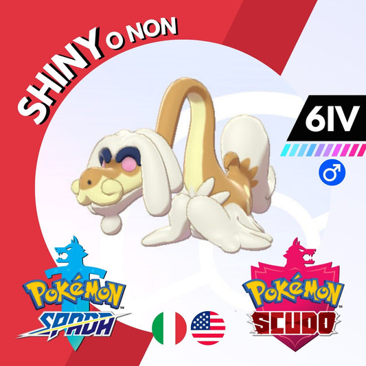Drampa Shiny o Non 6 IV Competitivo Legit Pokemon Spada Scudo Sword Shield