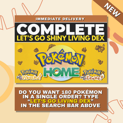 Eevee Shiny ✨ or Non Shiny Pokémon Let's Go Pikachu Eevee Level 1 Legit 6 IV 100% Legal from GO Park Customizable Custom OT