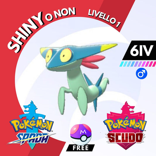 Dreepy Shiny o Non 6 IV e Master Ball Legit Pokemon Spada Scudo Sword Shield