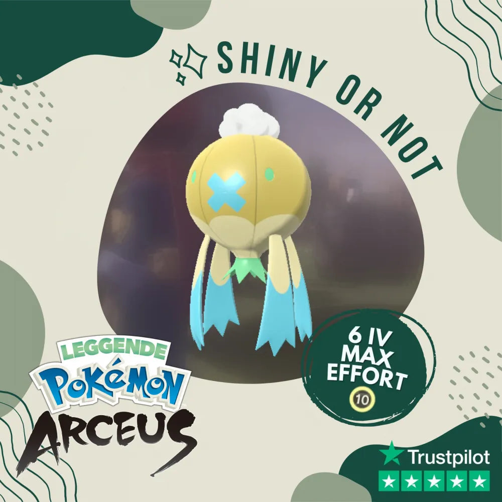 Drifblim Shiny ✨ Legends Pokémon Arceus 6 Iv Max Effort Custom Ot Level Gender