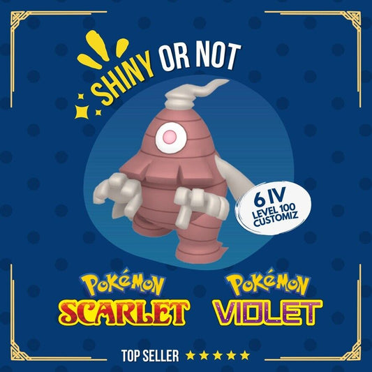 Dusclops Shiny or Non ✨ 6 IV Competitive Customizable Pokémon Scarlet Violet by Shiny Living Dex | Shiny Living Dex