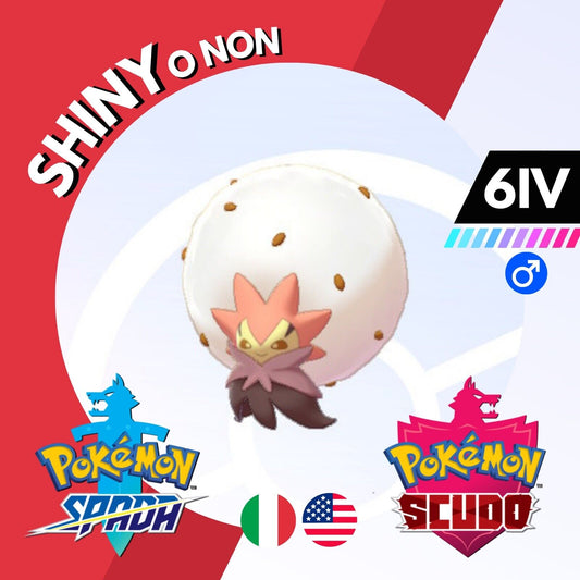 Eldegoss Shiny o Non 6 IV Competitivo Legit Pokemon Spada Scudo Sword Shield