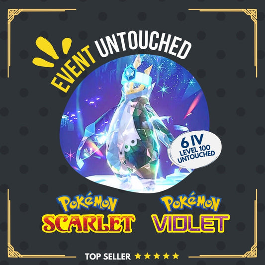 Empoleon Unrivaled Tera Raid Event Mightiest Untouched IV Pokémon Scarlet Violet Non shiny Lv. 100 by Shiny Living Dex | Shiny Living Dex