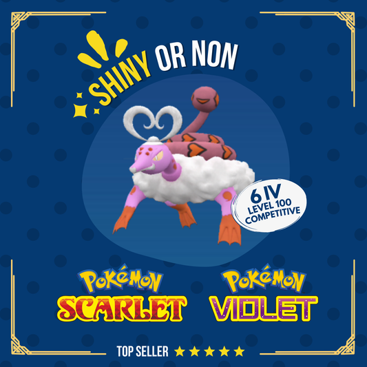 Enamorus Therian Non Shiny 6IV Competitive Customizable Pokémon Scarlet Violet