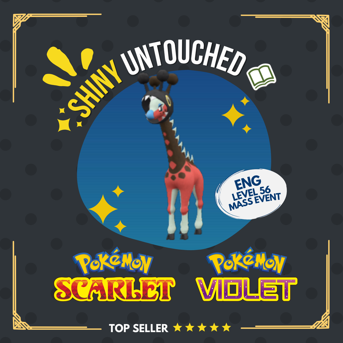 Farigiraf Shiny Event August 2026 Mass Outbreak Untouched Pokémon Scarlet Violet