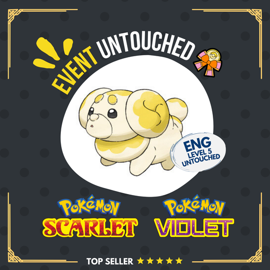 Fidough Event 2025 PokéCenter Birthday 251101 Untouched Pokémon Scarlet Violet