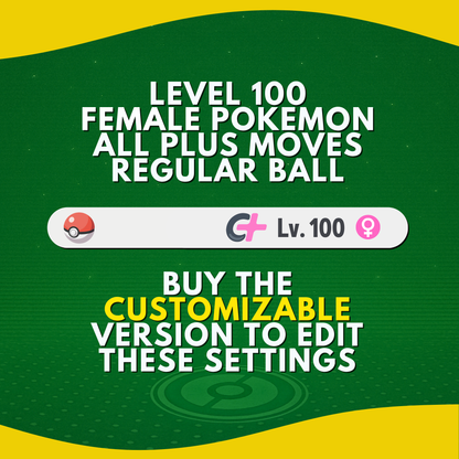 Florges Yellow Shiny or Non ✨6 IV Pokémon Legends Z-A Legit Customizable ZA Z A