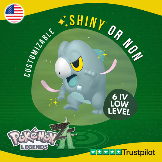 Frigibax Shiny or Non ✨ 6 IV Pokémon Legends Z-A Competitive Customizable ZA Z A