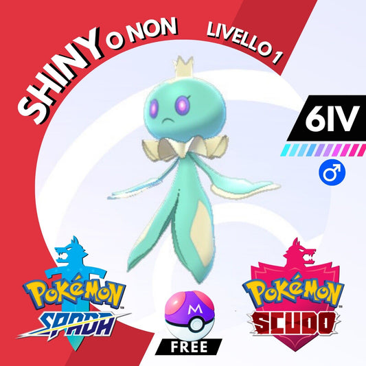 Frillish Male Blue Shiny o Non e Master Ball Pokemon Spada Scudo Sword Shield