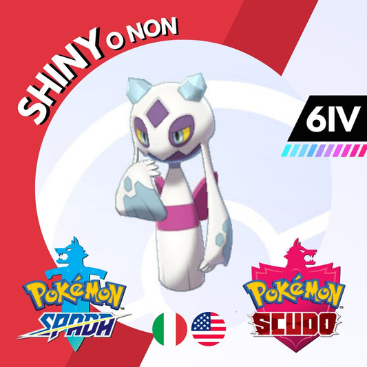 Froslass Shiny o Non 6 IV Competitivo Legit Pokemon Spada Scudo Sword Shield