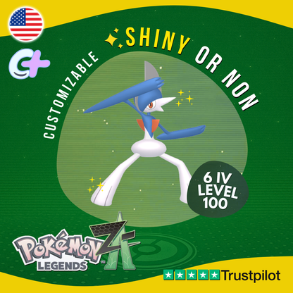 Gallade Shiny or Non ✨6 IV Pokémon Legends Z-A Competitive Customizable ZA Z A