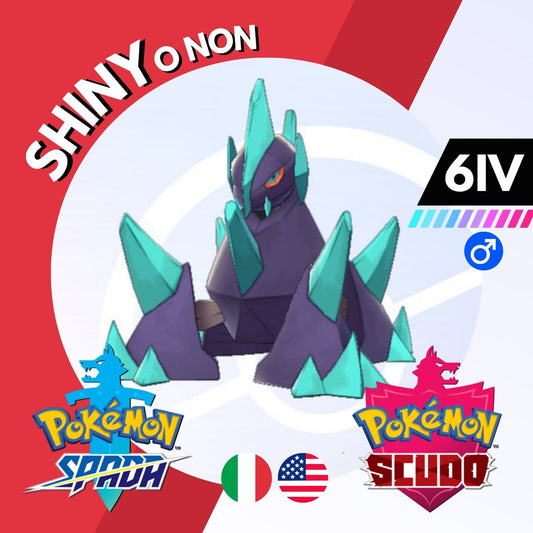 Gigalith Shiny o Non 6 IV Competitivo Legit Pokemon Spada Scudo Sword Shield