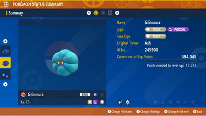 Glimmora Shiny Event August 2026 Mass Outbreak Untouched Pokémon Scarlet Violet