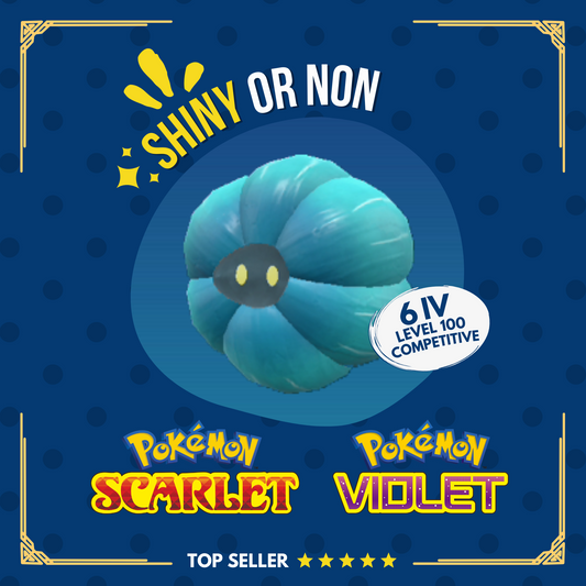 Glimmora Shiny or Non ✨ 6 IV Competitive Customizable Pokémon Scarlet Violet by Shiny Living Dex | Shiny Living Dex