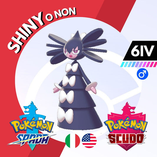 Gothitelle Shiny o Non 6 IV Competitivo Legit Pokemon Spada Scudo Sword Shield