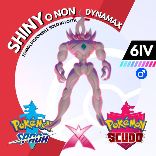 Grimmsnarl Gigantamax Dynamax Shiny o Non 6 IV Pokemon Spada Scudo Sword Shield
