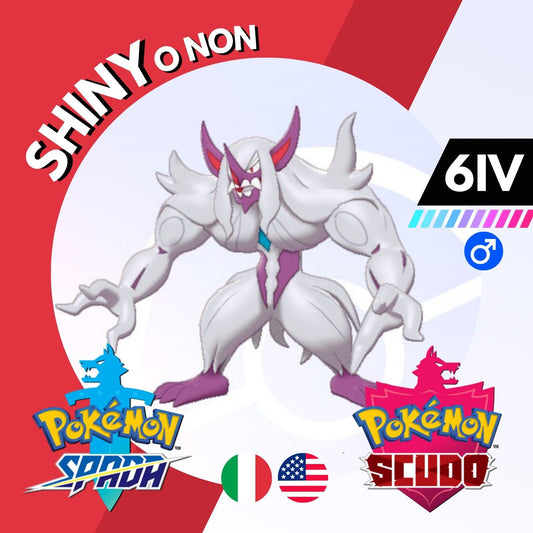 Grimmsnarl Shiny o Non 6 IV Competitivo Legit Pokemon Spada Scudo Sword Shield