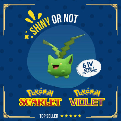 Hoppip Shiny or Non ✨ 6 IV Customizable Nature Level OT Pokémon Scarlet Violet by Shiny Living Dex | Shiny Living Dex