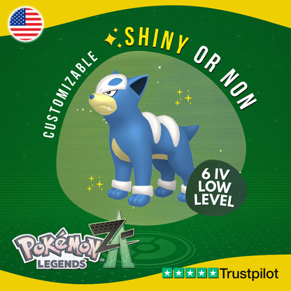 Houndour Shiny or Non ✨ 6 IV Pokémon Legends Z-A Competitive Customizable ZA Z A