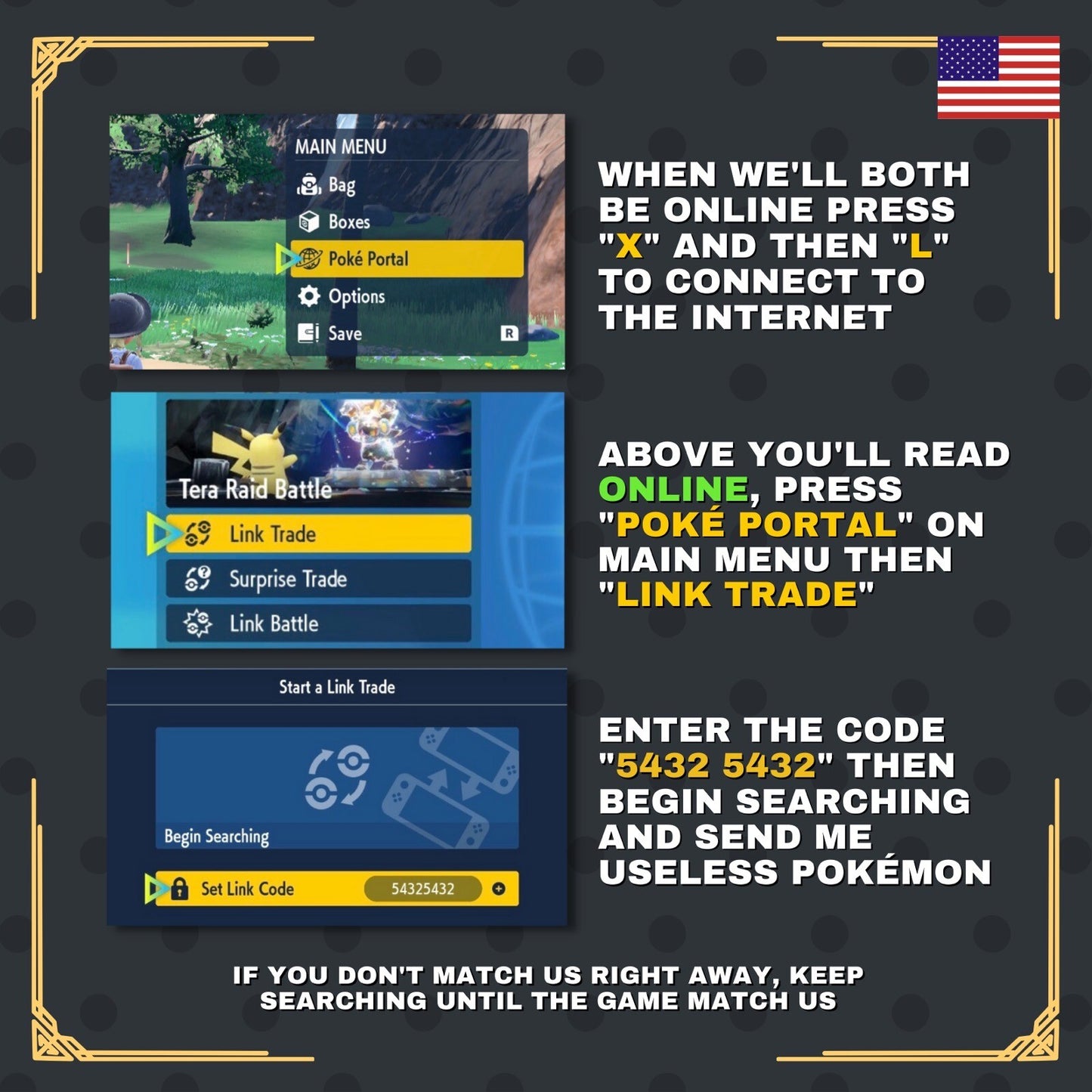 Hydreigon Unrivaled Tera Raid Event Mightiest Mark 6IV Pokémon Scarlet Violet