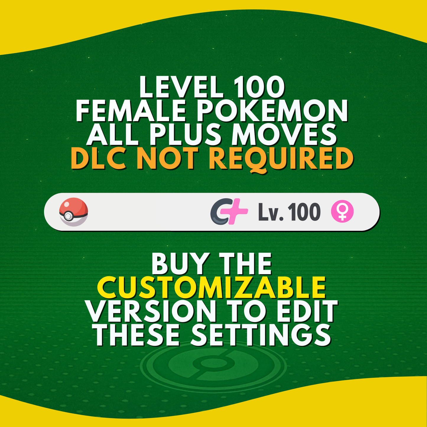 Indeedee Female Shiny or Non 6IV Pokémon Legends Z-A Competitive Customizable ZA