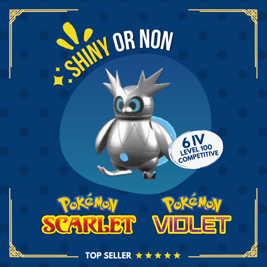 Iron Bundle Delibird Paradox Shiny or Non ✨ Competitive Pokémon Scarlet Violet by Shiny Living Dex | Shiny Living Dex