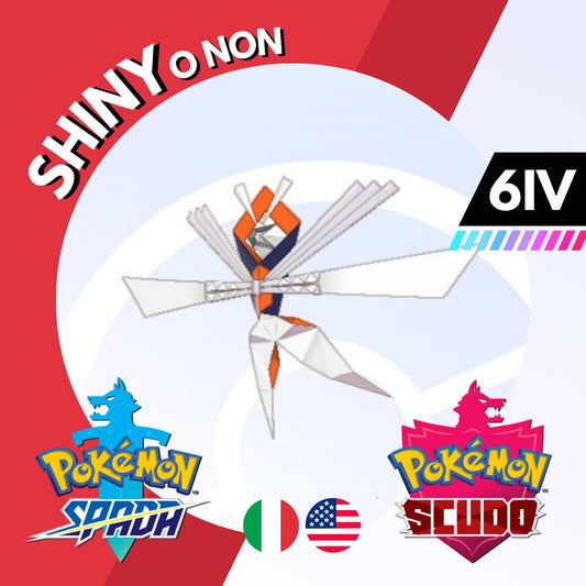 Kartana Shiny o Non 6 IV Competitivo Legit Pokemon Spada Scudo Sword Shield
