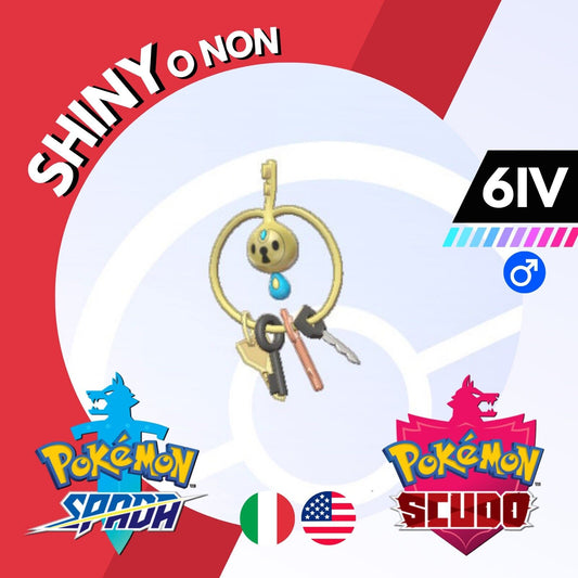 Klefki Shiny o Non 6 IV Competitivo Legit Pokemon Spada Scudo Sword Shield