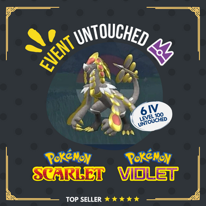 Kommo-o Unrivaled Tera Raid Event Mightiest Mark 6 IV Pokémon Scarlet Violet