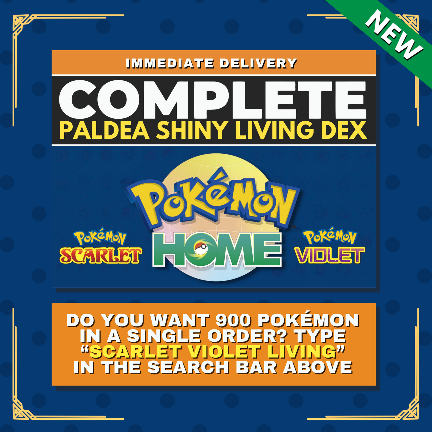 Dondozo Shiny or Non ✨ 6 IV Competitive Customizable Pokémon Scarlet Violet