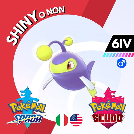 Lanturn Shiny o Non 6 IV Competitivo Legit Pokemon Spada Scudo Sword Shield