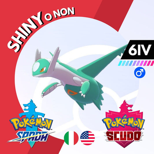 Latios Shiny o Non 6 IV Competitivo Legit Pokemon Spada Scudo Sword Shield