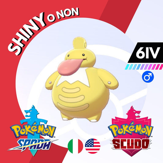 Lickilicky Shiny o Non 6 IV Competitivo Legit Pokemon Spada Scudo Sword Shield
