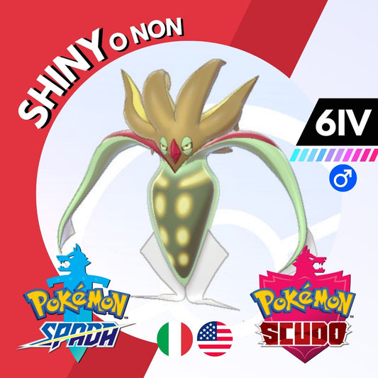 Malamar Shiny o Non 6 IV Competitivo Legit Pokemon Spada Scudo Sword Shield